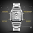 thumbnail image 4 of Skmei 1220 Multifunctional Outdoor Waterproof Watch,Gold, 4 of 4