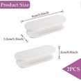 thumbnail image 3 of Set Of 2 Balcony Door Handles, Door Handles, Self-adhesive Door Handles, Cabinet Handles, Balcony Door, Ex, 3 of 4