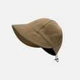 thumbnail image 4 of Riforla Autumn Winter Women's Fisherman Hat Wide Brim Sun Cap Visor Baseball Hat Bomber Hats Coffee, 4 of 4