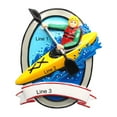 thumbnail image 4 of Personalized Kayaking Ornament 2024 Outdoorsy Paddle Board 1 Count - Ornaments by Elves, 4 of 10