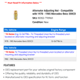 thumbnail image 2 of Alternator Adjusting Nut - Compatible with 1978 - 1985 Mercedes-Benz 300CD 1979 1980 1981 1982 1983 1984, 2 of 2