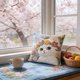 thumbnail image 4 of CaiYueKe Cute Cat Embroidery Pillow Cover - Flocked Velvet Decorative Throw Cushion Sofa Bedroom Living Room Accent Pillowcase, Faux Embroidery Animal Pattern Home Decor Gift for Women, 4 of 7