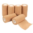 thumbnail image 1 of 6 Rouleaux Autocollants Doux Imperméables Haute Élasticité Cheville Genou pour Protection Poignet Coude Respirant Bandage Bras Jambe, 1 of 5