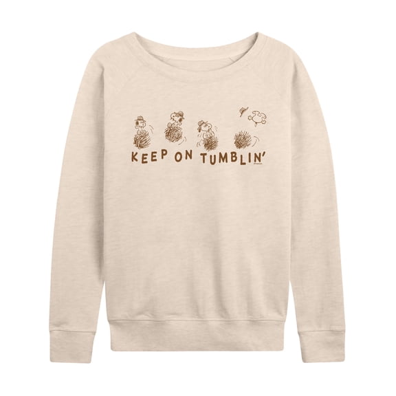 Peanuts - Spike Tumble - Women's French Terry Long Sleeve Pullover
