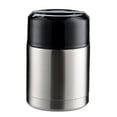 thumbnail image 1 of Termo de acero inoxidable para alimentos calientes, recipiente para sopa, recipiente aislante para comida caliente. Plata 1000ml, 1 of 9