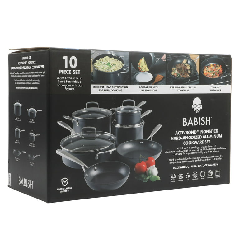 Binging With Babish Cookware 12 Piece Cookware Set