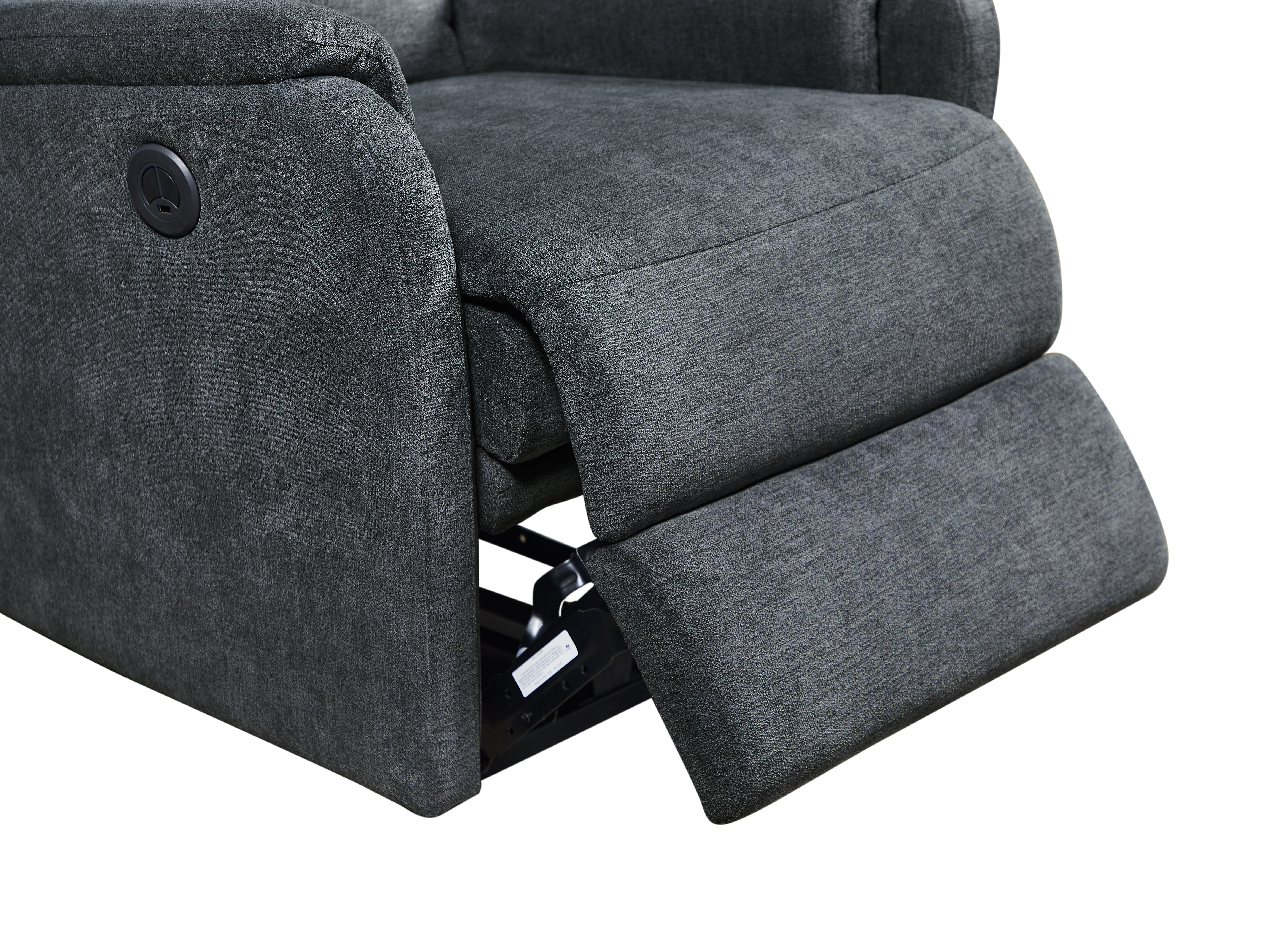 MAYEERTY Power Recliner Single Chair: Easy Control for Living Room and Bedroom, 35*30*40"Dark Gray
