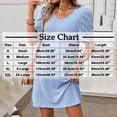 thumbnail image 3 of Staron Robes d'Été pour Femmes 2025 Décontractées Mode Amples Unies Printemps Col Rond Ligne A Robe d'Été Manches Courtes Manches Bouffantes Robes de Plage Vacances, 3 of 7