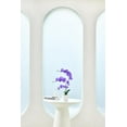 thumbnail image 7 of Faux Orchid in Vase Large Artificial Orchid in Ceramic Vase Silk Orchids with Stems Real Look Potted Phalaenopsis Flowers Arrangement Centerpiece Table Decorations for Home Decor Indoor, Purple, 7 of 7