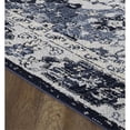 thumbnail image 3 of Totti Mosaic 6' x 9' Rectangular Polypropylene Oriental Rug in Navy/Gray, 3 of 3