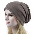 thumbnail image 3 of Dyfzdhu Unisex Men Women Head Cap Outdoor Fashion Summer Hip-Hop Casual Scarf Hat Khaki, 3 of 4