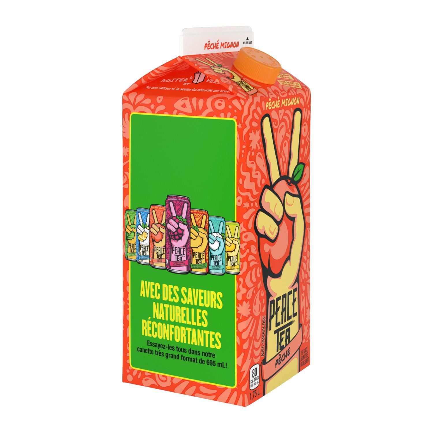 Peace Tea Peach 1.75L, 1.75L
