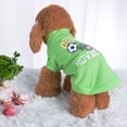 thumbnail image 1 of Camisa para mascotas primavera, camiseta para cachorro pequeño, ropa para gatos, disfraz, chaleco a rayas, #14, M, 1 of 7