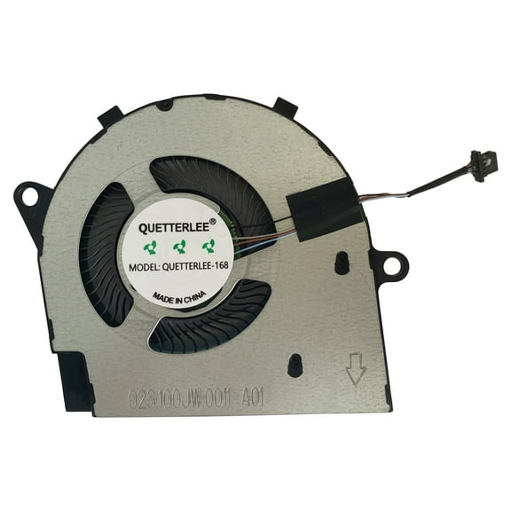 QUETTERLEE Replacement New Laptop CPU Cooling Fan for DELL Inspiron 14 5401 5402 5405 5408 5409 Series 0R6YTH 100JW.0001 DFS150705A90T FMBT PB6707S05HN2 DC5V 0.5A Fan