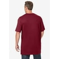 thumbnail image 2 of KingSize Men's Big & Tall Shrink-Less Lightweight Longer-Length Crewneck T-Shirt, 2 of 6