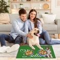 thumbnail image 6 of Personalized Pet Bowl Placemat with Name Picture,Custom Dog & Cat Food Feeding Mat with Non-Slip Backing,Pet Feeding Mats Gifts for Cat & Dog Mom Pet Owner Green 17x30in, 6 of 9