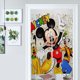 thumbnail image 3 of Cortina de puerta de Mickey Mouse, cortina opaca para puerta de 34 x 57 pulgadas, cortina divisoria de privacidad para decoración del hogar, dormitorio, cocina, 2 paneles, 3 of 6