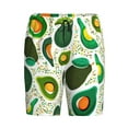 thumbnail image 4 of Wukai Green Avocado Men’s Short Pajama Pants With Pockets Soft Sleep Pj Shorts for Men-XX-Large, 4 of 6