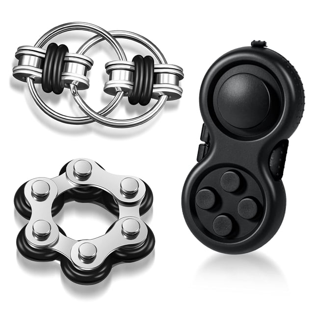 Juego de 3 Juguetes Antiestrés Gejoy para Alivio Sensorial