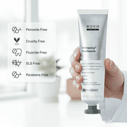 (Pack Of 8) Boka Whitening Refresh Mint Toothpaste 3.4 Oz