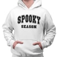 thumbnail image 2 of Collegiate Spooky Season Hoodie Sweatshirt Unisex 5X-Large White, 2 of 5
