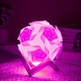 thumbnail image 2 of QTOCIO DIY Lamp Rose Night Light Kids,USB Night Light, 2 of 2