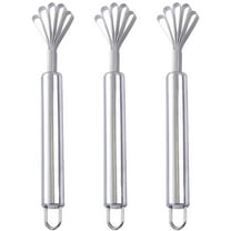 FELTECHELECTR Food Grating Tool Coconut Scrapers Stainless Steel Five-pronged Design Restaurants 3pcs