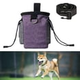 thumbnail image 6 of Dog Training Bag with Waist Belt Fanny Pack Carrier Drawstring with Buckle, 6 of 8