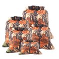 thumbnail image 1 of Yuarrent Bolsas secas Saco impermeable Flexible Rafting Luz de almacenamiento Correa multifuncional Gancho para canotaje Camping Natación Deportes acuáticos Camuflaje de hoja seca, 1 of 6