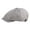 Grey, variant on Acrylic Fiber Newsboy Cap For Men Classic Vintage Cabbie Hat Elastic Flat Beret Cap