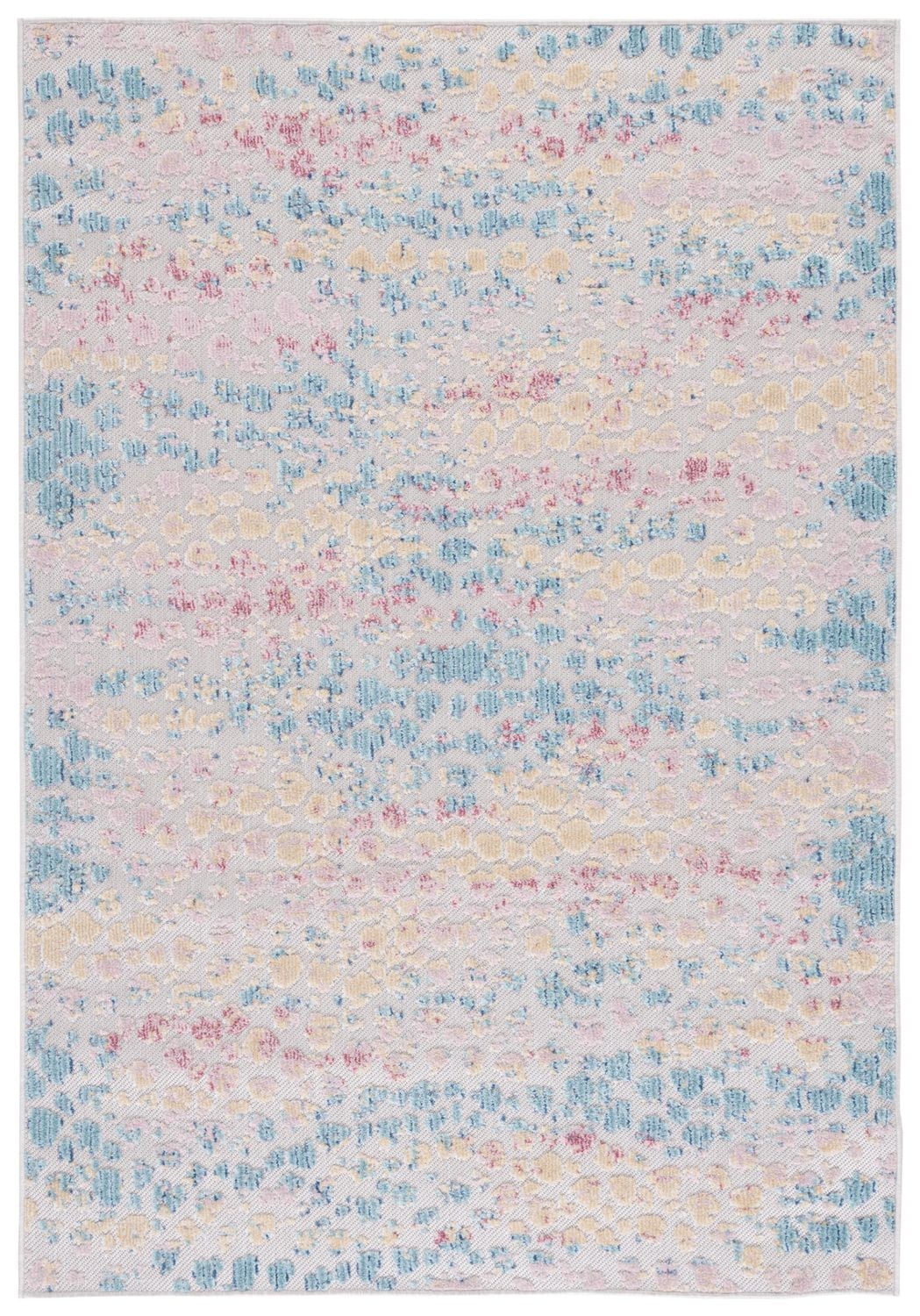 SAFAVIEH Cabana Lue Abstract Indoor/Outdoor Area Rug