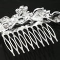 thumbnail image 4 of Elegante accesorio para el cabello de graduación de cristal nupcial para mujeres con Soledad Peine de tiara nupcial, 4 of 8