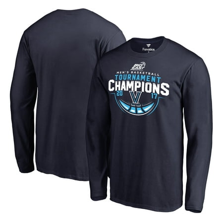 Villanova Wildcats Fanatics Branded 2017 Big East Men's Basketball Tournament Champions Long Sleeve T-Shirt -