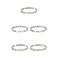 thumbnail image 3 of Guardurnaity de mujer en forma de corazón Decoración de cumpleaños Brazalete Joyería Oro gradual Oro Gradual 5piezas Guardurnaity CBP221713, 3 of 6
