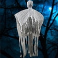thumbnail image 2 of Advancent Cabeza de calavera colgante casa embrujada luz Halloween resistente al desgaste esqueleto ligero accesorios de terror colgantes de miedo para Kits de decoración para fiestas Advancent HA069411-00, 2 of 6
