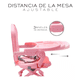 thumbnail image 4 of Asiento Plegable Portatil Para Bebe Ajustable Rosa, 4 of 5