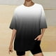 thumbnail image 3 of Camiseta Corta con Cuello Redondo Y Gota Del Hombro para las Mujeres, 3 of 4