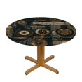 Pingxixi Round Tablecloth, Coffee Table Cloth, OilProof, can be Used