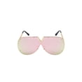 thumbnail image 1 of TRKIYQC Gafas para Adultos, Gafas de Sol para Exteriores Marco de decoración en Forma de V Protección para los Ojos Accesorio de Ropa Anti-UV TRKIYQC  Moda，ocio, 1 of 2