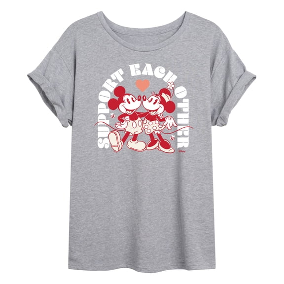 Disney - Support Each Other - Juniors Ideal Flowy Muscle T-Shirt