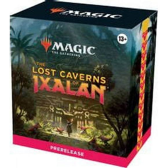 MAGIC THE GATHERING: LOST CAVERNS OF IXALAN PRELEASE PACK - 6 Draft Packs, Promos, Dice