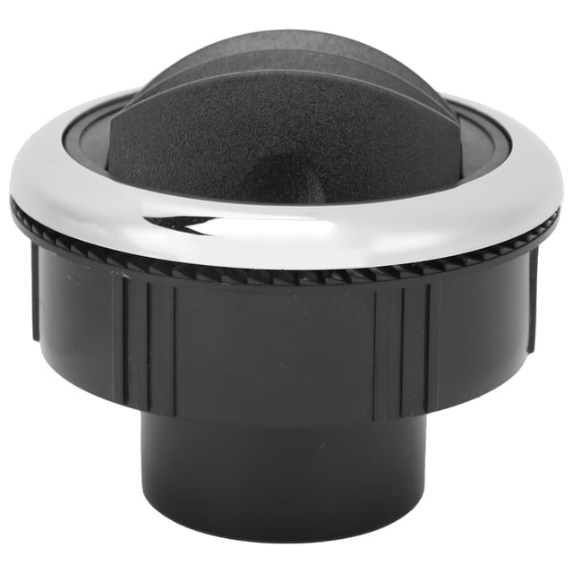 Universal ABS Air Conditioning Outlet Cover Round Electroplate Trim Premium Replacement Vent Grille for RV Boat Bus Car 87mm