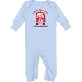 thumbnail image 2 of Inktastic Fire Truck 1st Birthday Boy Baby Romper Coveralls, 2 of 4