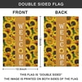 thumbnail image 4 of Spring Summer Sunflower Garden Flag 12.5x18 Inch Double Side for Outdoor Courtyard Garden Decor Flowers Welcome Holiday Flag for Outside Decoration, 4 of 4