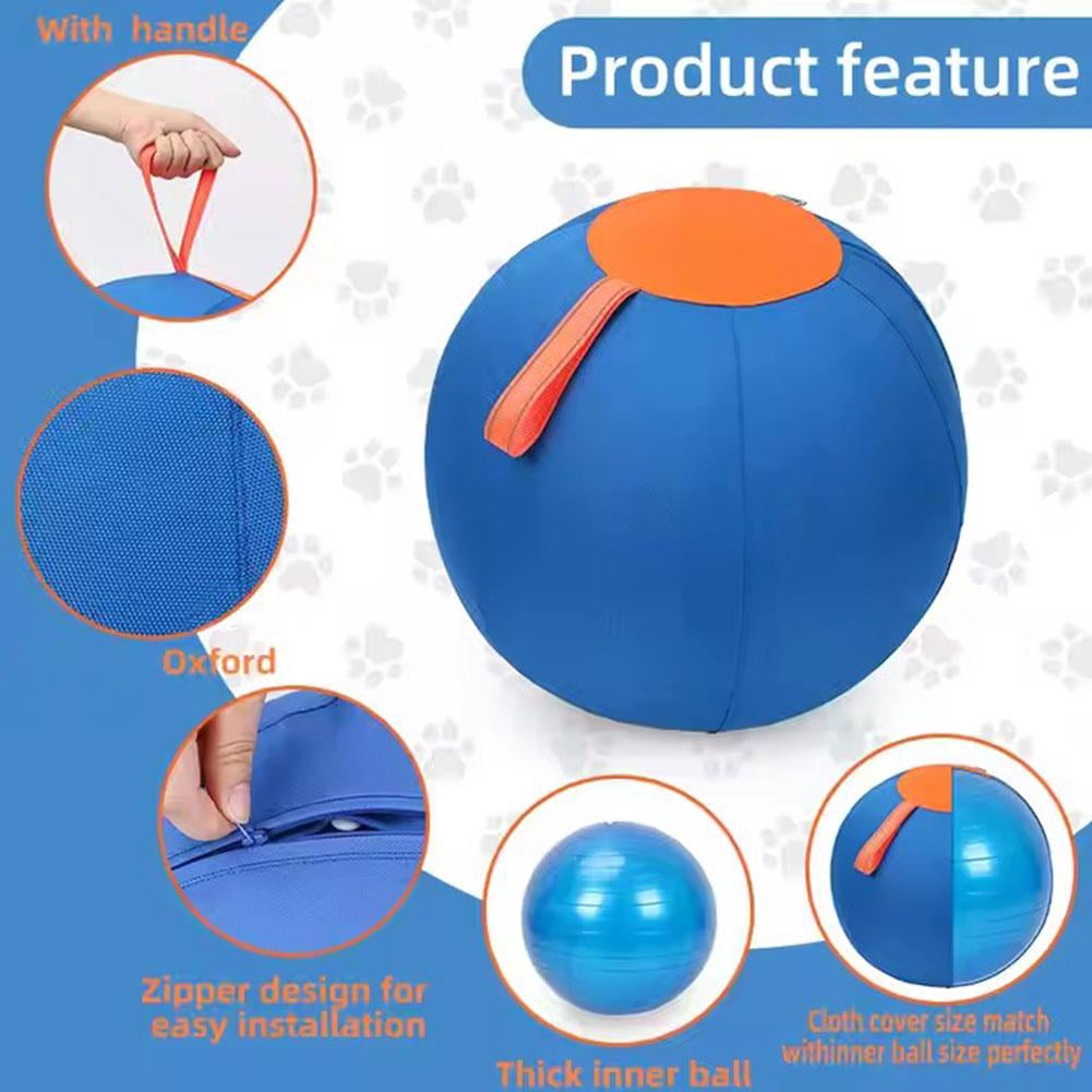 Herding Ball for Dogs, Herding Ball for Australian Shepherd, Horse Ball, Jolly Ball for Horses, Large Dog Balls, Horse Toys for Horses Stall, Horse Balls for Play Hearding Ball, Size M