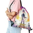 thumbnail image 2 of Jentry Chau vs. The Underworld-theme Drawstring Backpack Sports Gym Bag Water Resistant String Bag Cinch Bag，12‘’X16‘’（30X40cm）, 2 of 6