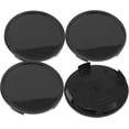 thumbnail image 2 of czcpp-GTOWNWORKS 4PCS 76mm(2.99in)/72mm(2.83in) Wheel Hub Center Caps Black ABS Plastic, 2 of 4