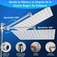 thumbnail image 4 of Regaderas para Baño de Lluvia de Alta Presión, Set de 10'' Cabeza de Ducha de Alta Presion, Regaderas para Baño con 5 Modos Regadera de Mano Brazo de Extensión de 12'' Soporte y Manguera etc, 4 of 7