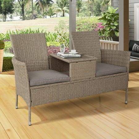 Outdoor Chairs Patio Furniture Clearance Wicker Conversation Set