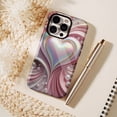 thumbnail image 6 of Iridescent Heart Pearl iPhone Case for Lovers Valentine's Day Gift, Compatible with iPhone 11/12/13/14/15/16 (Pro Max/Plus), 6 of 9